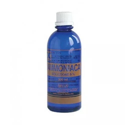 AMMONIACA SOLUZIONE 9% 200 ML - dottorbianchi.it