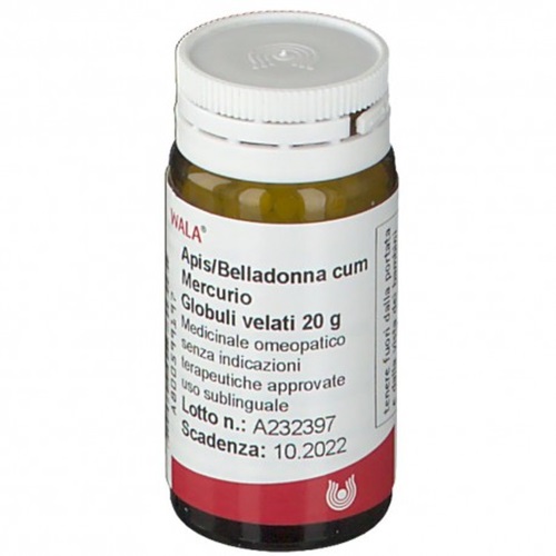 APIS BELLADONNA MERC 20 G GLOBULI WALA - dottorbianchi.it