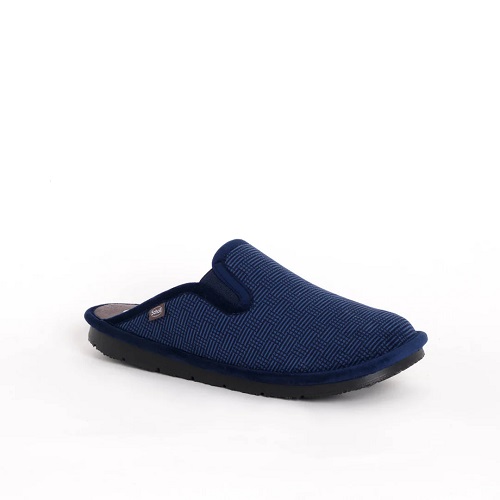 BORIS PRINTED  PANTOFOLA UOMO BLUE 43 - dottorbianchi.it