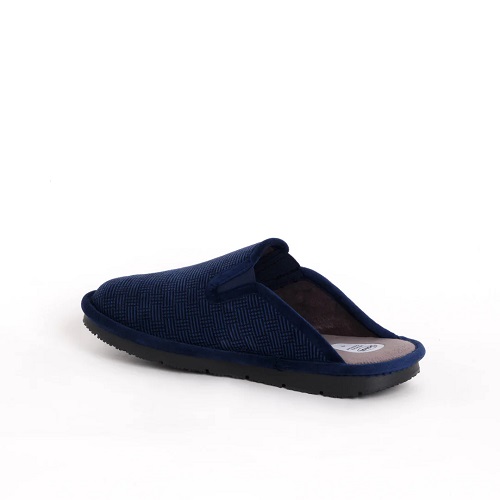 BORIS PRINTED  PANTOFOLA UOMO BLUE 43 - dottorbianchi.it
