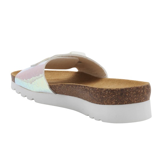GINNI SIMILPELLE IRIDESCENTE MULTICOLOR 36 - dottorbianchi.it