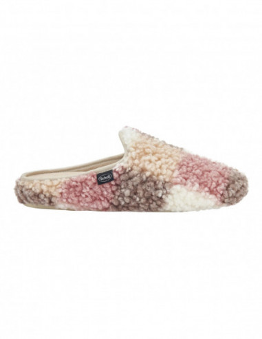 MADDY ROSA/MULTICOLOR ECO-PELLICCIA ARRICCIATA 36 - dottorbianchi.it