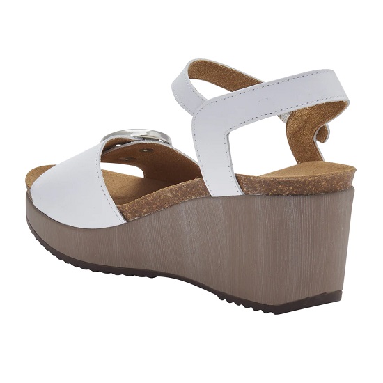 MALIBU' SANDAL PELLE BIANCA 39 - dottorbianchi.it