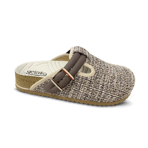 CALZATURA PLANTARE INDOSSABILE PUNTA CHIUSA WOODSTOCK SOFT 2,0 MULTITWEED TORTORA 39/40 - dottorbianchi.it