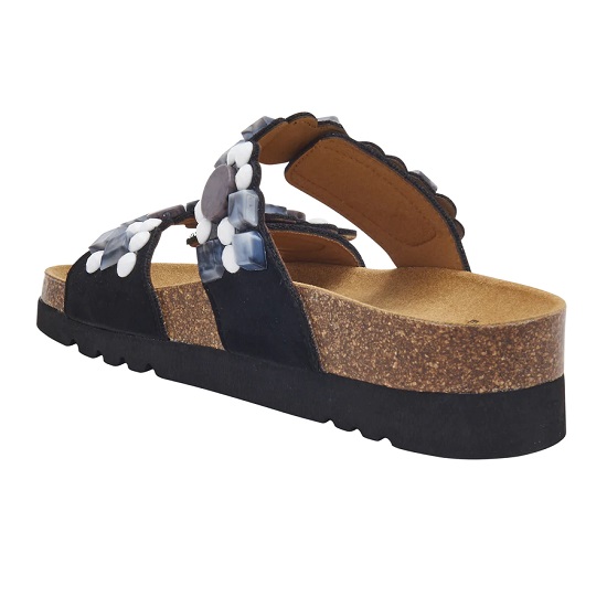 SINTRA 2 STRAPS NERO/MULTICOLOR 35 - dottorbianchi.it