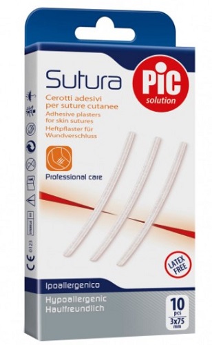 CEROTTO PER SUTURA PIC SOLUTION 3 X 75 MM 10 PEZZI - dottorbianchi.it
