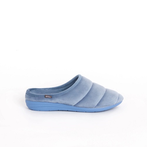 CLOUDY MICROFIBRE PANTOFOLA DONNA LIGHT BLUE 36 - dottorbianchi.it
