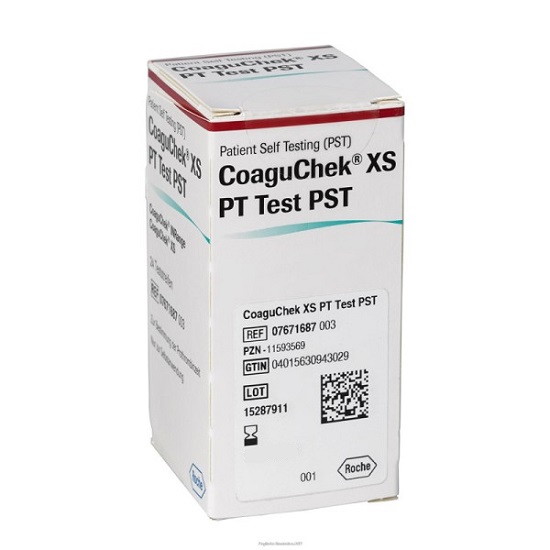 COAGUCHEK XS PT PST 24 STRISCE TEST - dottorbianchi.it