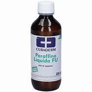 CURADERM PARAFFINA LIQUIDA FU OLIO DI VASELINA 200 ML - dottorbianchi.it
