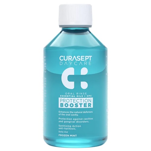 CURASEPT DAYCARE COLLUTORIO PROTECTION BOOSTER FROZEN MINT 250 ML - dottorbianchi.it