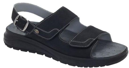 GABRIEL SANDAL NERO 41 - dottorbianchi.it