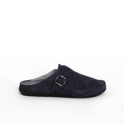 INVERNESS MAN NUBUCK CIABATTA UOMO NAVY BLUE 42 - dottorbianchi.it