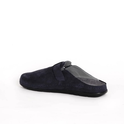 INVERNESS MAN NUBUCK CIABATTA UOMO NAVY BLUE 44 - dottorbianchi.it