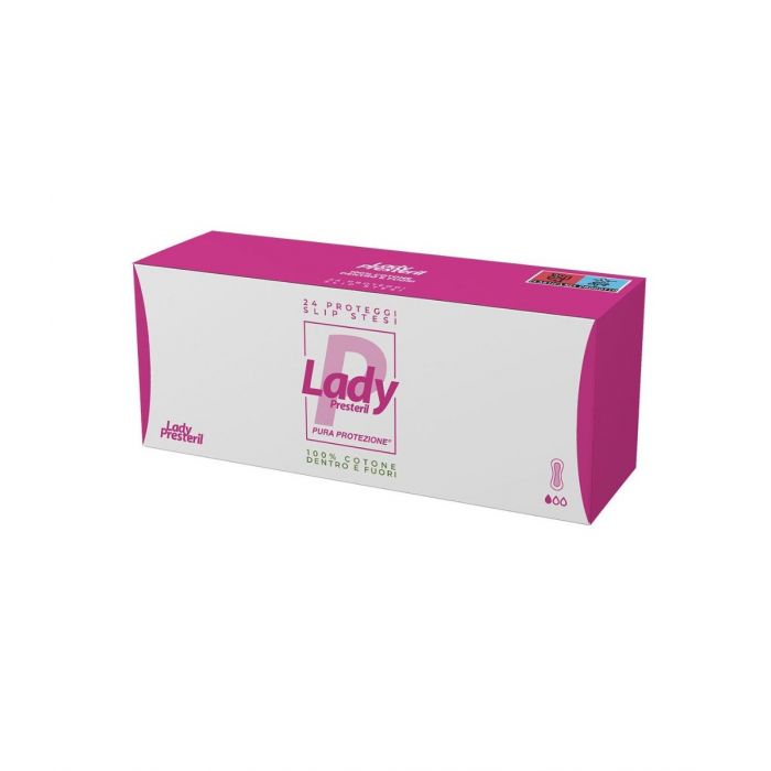 LADY PRESTERIL PROTEGGI SLIP STESI BIODEGRADABILI 24 PEZZI - dottorbianchi.it
