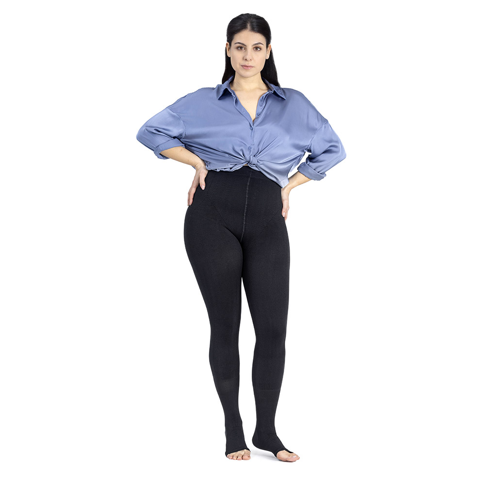 BE YOU TONIC PRO LEGGINGS CON PIEDE NERO XL - dottorbianchi.it