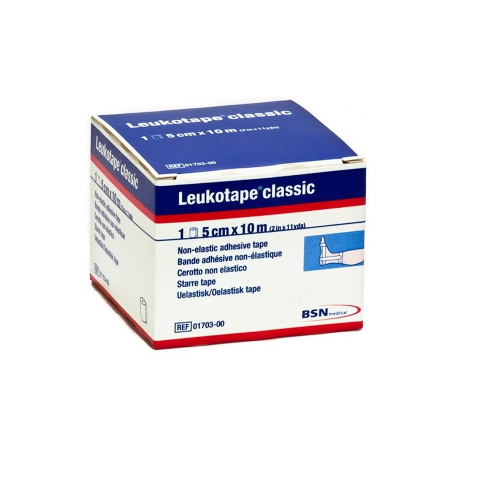 LEUKOTAPE BENDA ANELASTICA PER BENDAGGI FUNZIONALI 5X100 CM - dottorbianchi.it