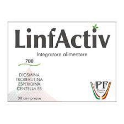 LINFACTIV INTEGRATORE ALIMENTARE PER INSUFFICIENZA VENOSA 30COMPRESSE 27,6 G - dottorbianchi.it
