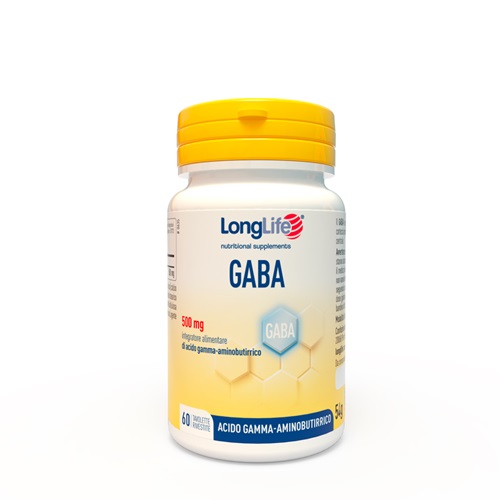 LONGLIFE GABA 500MG 60 TAVOLETTE RIVESTITE - dottorbianchi.it