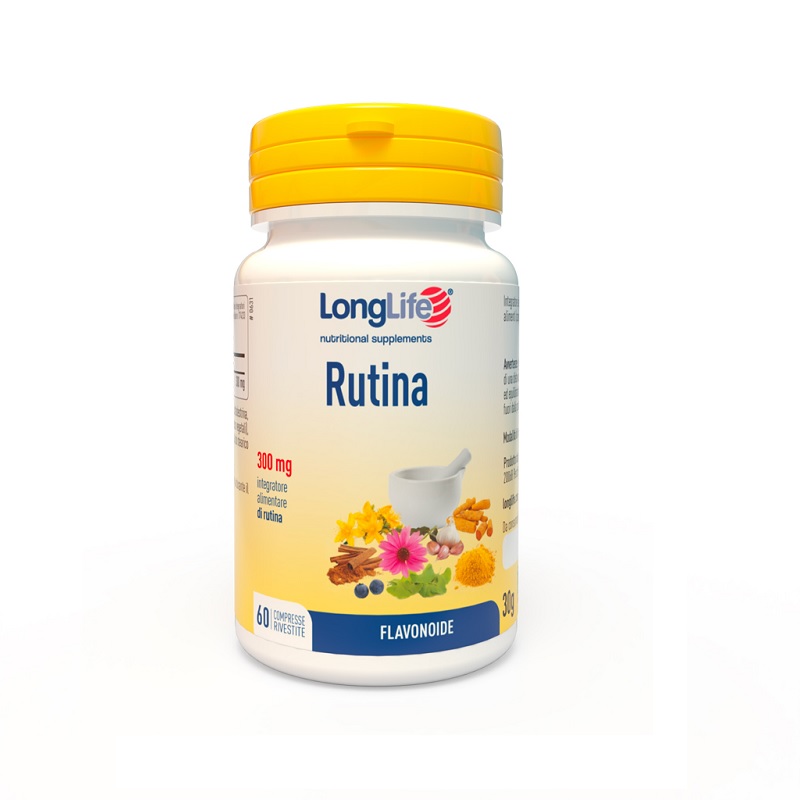 LONGLIFE RUTINA 300 MG 60 COMPRESSE RIVESTITE - dottorbianchi.it