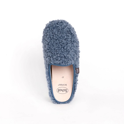 MADDY CURLY CIABATTA DONNA BLUE 37 - dottorbianchi.it