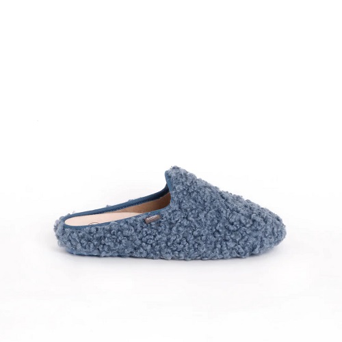 MADDY CURLY CIABATTA DONNA BLUE 41 - dottorbianchi.it