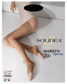 MARILYN 70 PUNTA APERTA CALZA AUTOREGGENTE CIPRIA 1-S - dottorbianchi.it