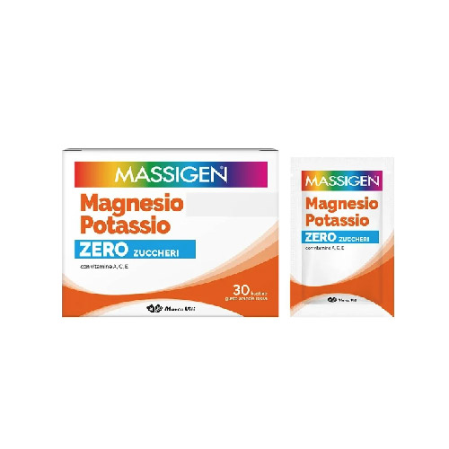 MASSIGEN MAGNESIO POTASSIO ZERO ZUCCHERI 30 BUSTINE PROMO - dottorbianchi.it