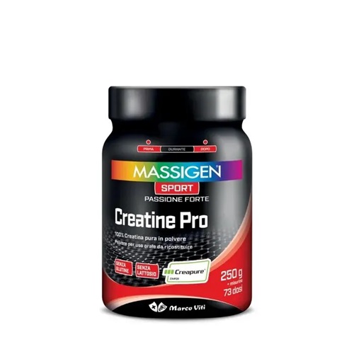 MASSIGEN SPORT CREATINE PRO 250 G - dottorbianchi.it