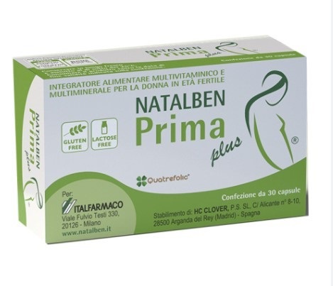 NATALBEN PRIMA PLUS 30 CAPSULE - dottorbianchi.it