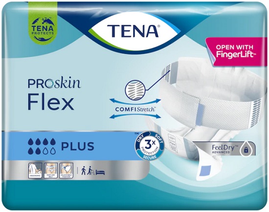 TENA FLEX PLUS SMALL 30 PEZZI PANNOLONE PER INCONTINENZA  - dottorbianchi.it