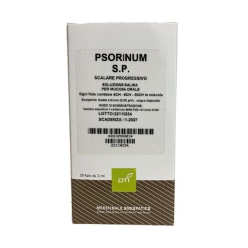 PSORINUM NOSODE SCALARE PROGRESSIVO 20 FIALE FISIOLOGICHE 2ML - dottorbianchi.it
