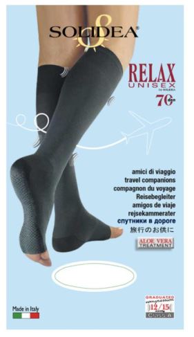 RELAX UNISEX 70 PUNTA APERTA NERO L - dottorbianchi.it