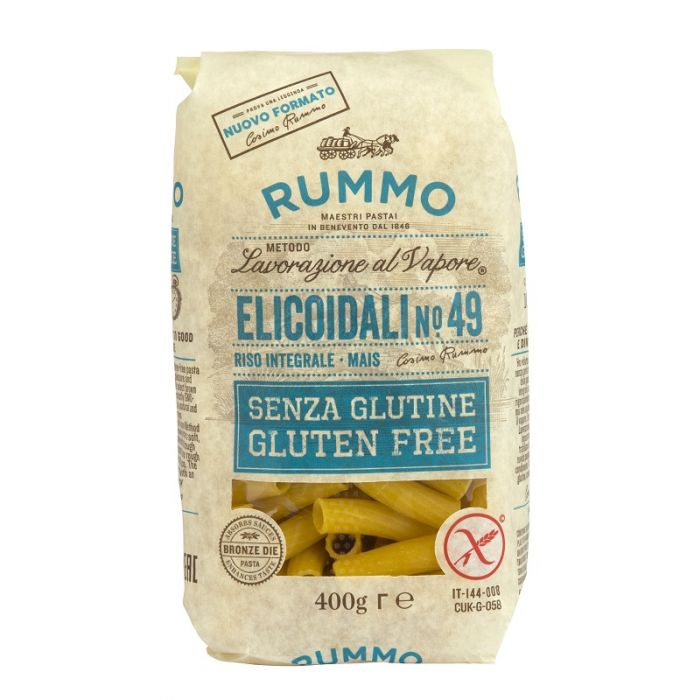 RUMMO ELICOIDALI N49 RISO INTEGRALE E MAIS 400 G - dottorbianchi.it