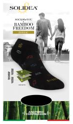 SOCKSFORYOU BAMBOO FREEDOM ZODIAC CALZINO PARISCARPA NERO L - dottorbianchi.it