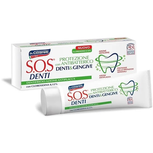 SOS DENTI ANTIPLACCA DENTIFRICIO - dottorbianchi.it