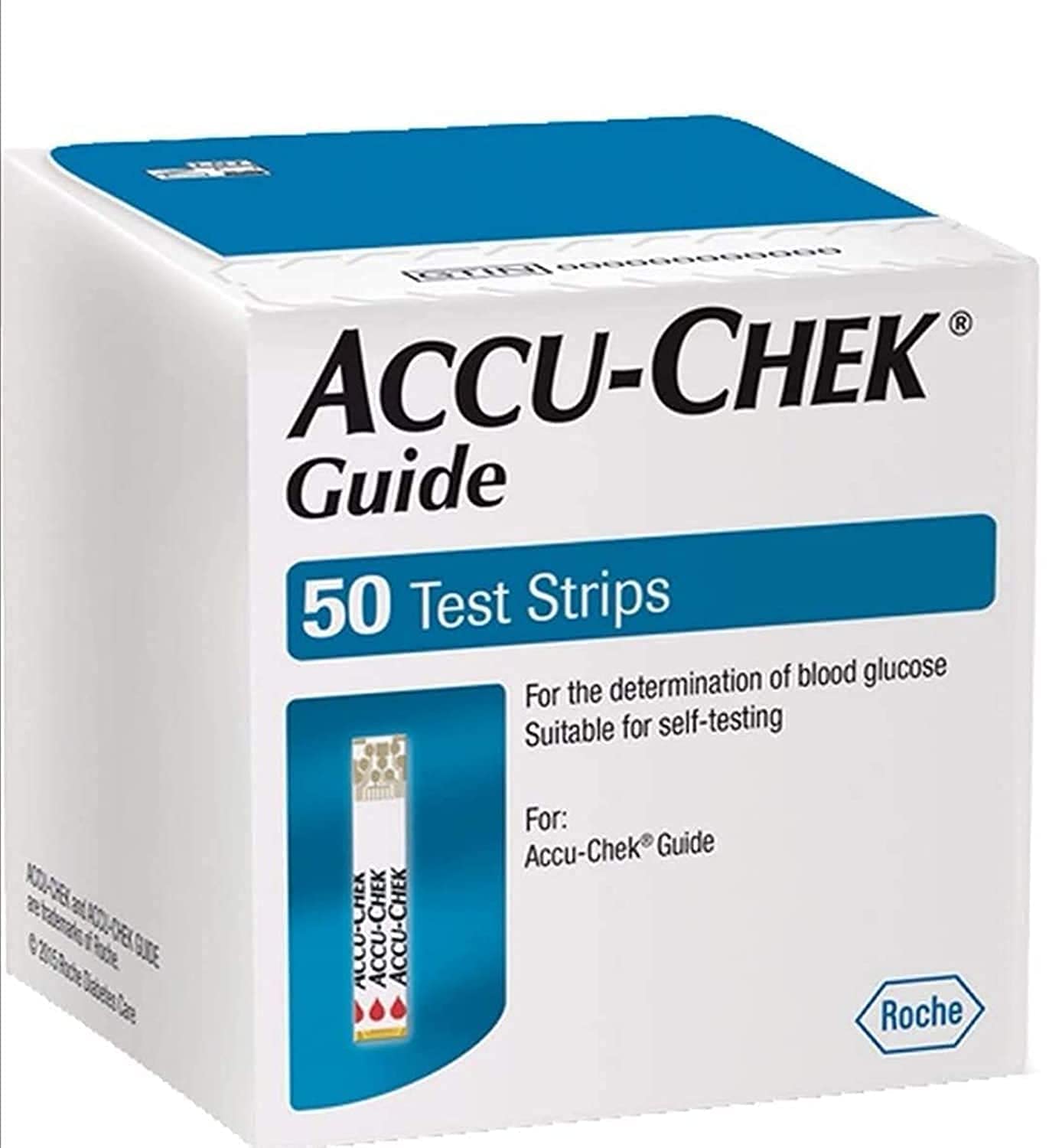 STRISCE MISURAZIONE GLICEMIA ACCU-CHEK GUIDE 50 PEZZI CONFEZIONE RETAIL - dottorbianchi.it