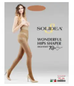 WONDERFUL HIPS HIGH WEIST 70 SHEER NERO 1-S - dottorbianchi.it