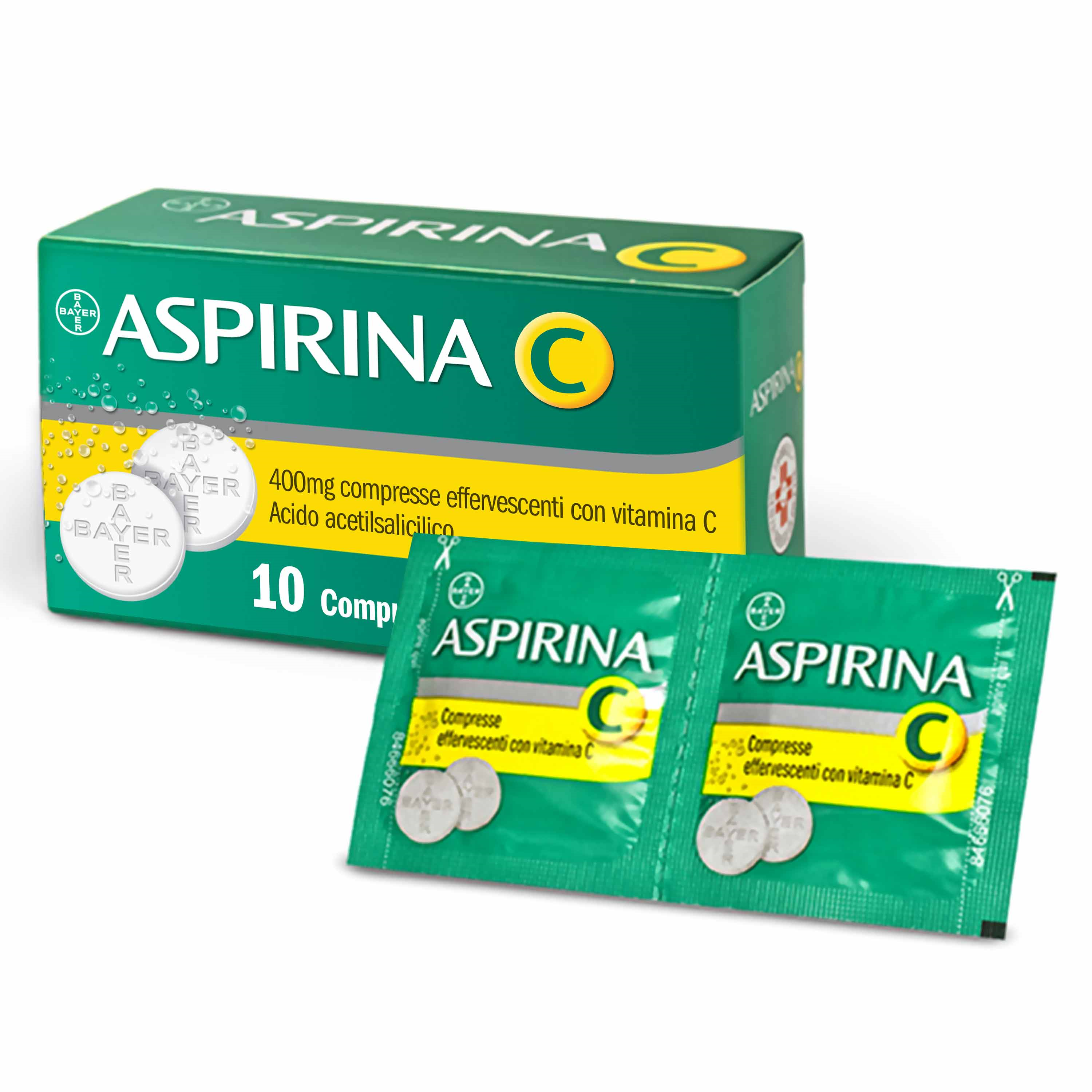 ASPIRINA C*10CPR EFF 400+240MG - dottorbianchi.it