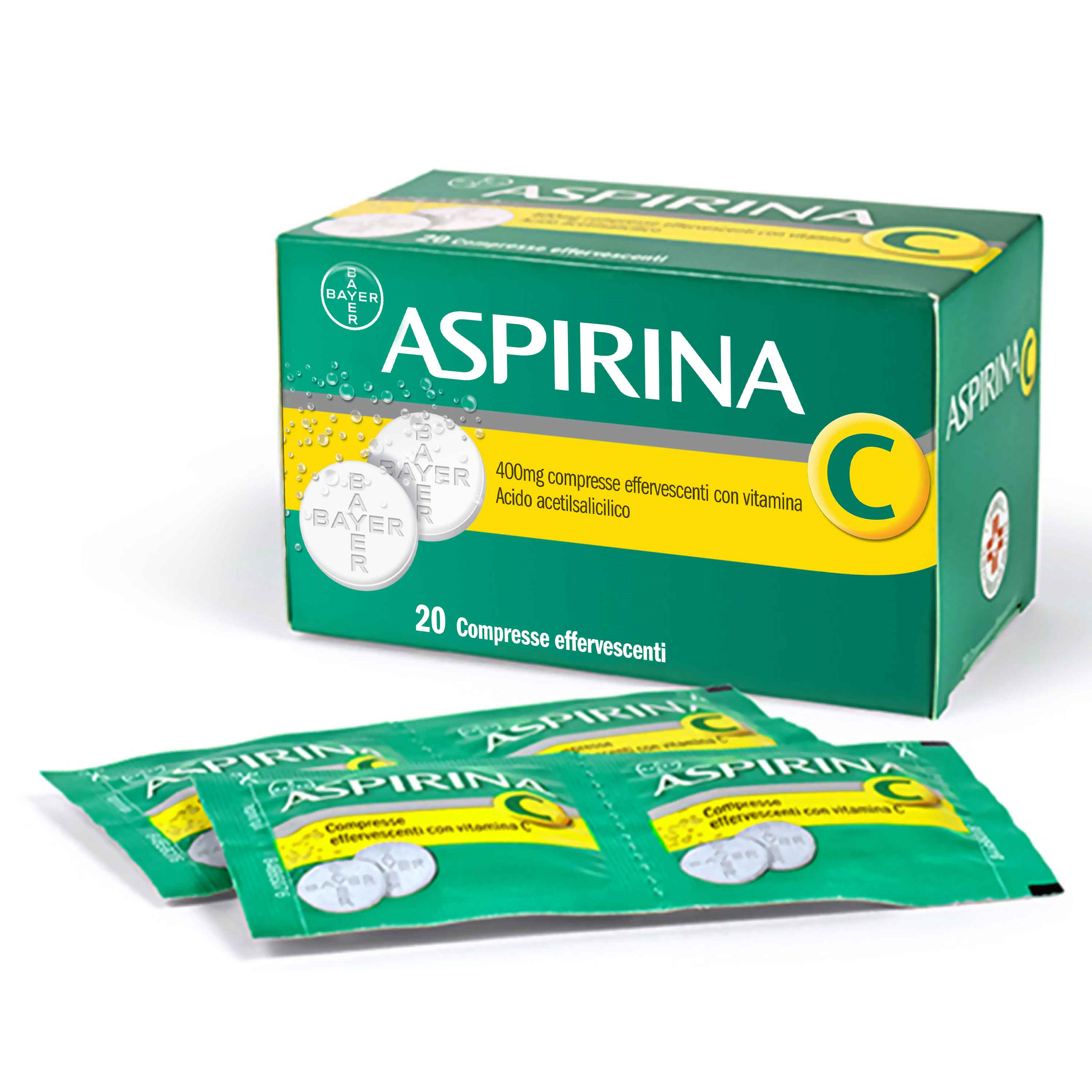 ASPIRINA C*20CPR EFF 400+240MG - dottorbianchi.it