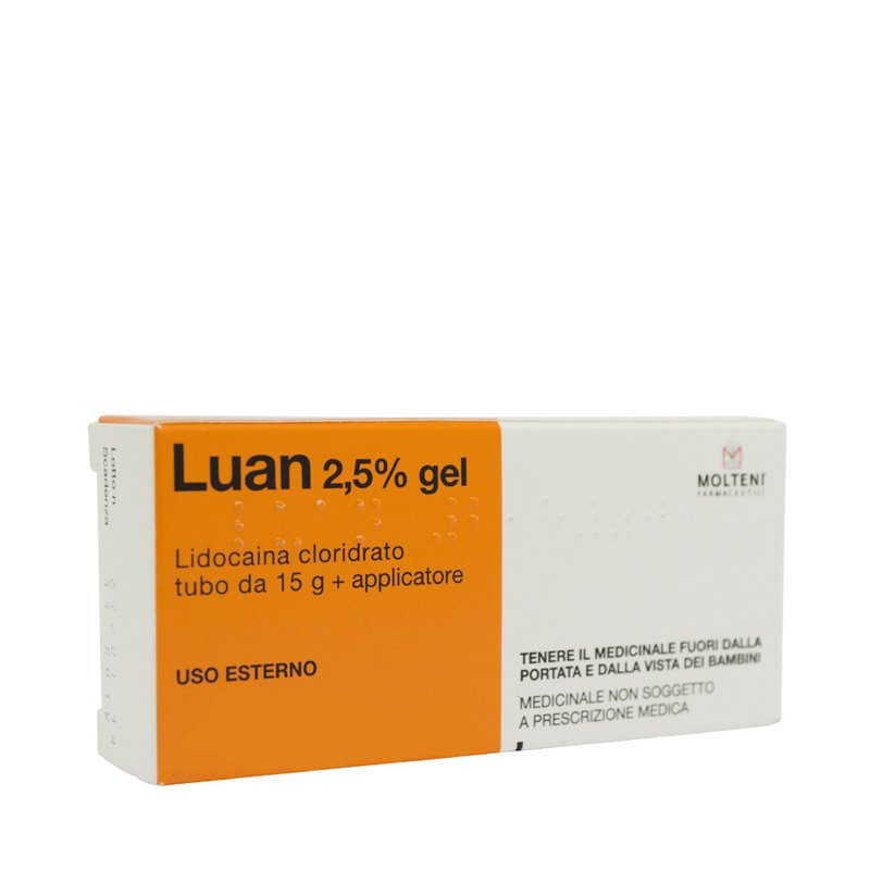 LUAN*GEL 15G 2,5%+APPLICATORE - dottorbianchi.it