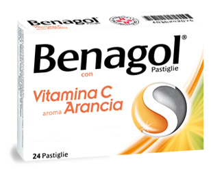 BENAGOL VIT C*24PAST ARANCIA - dottorbianchi.it