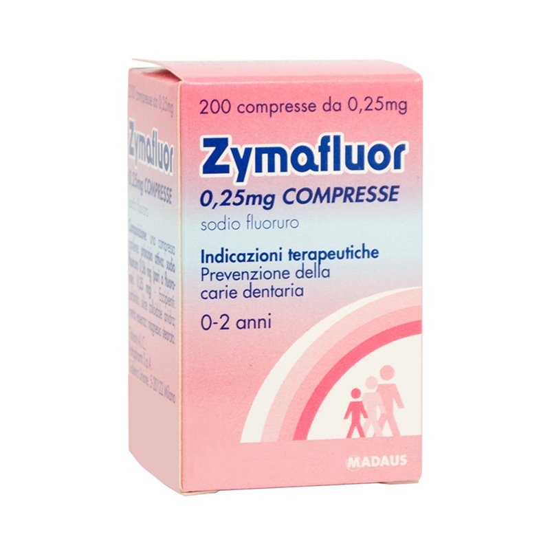 ZYMAFLUOR*200CPR 0,25MG - dottorbianchi.it