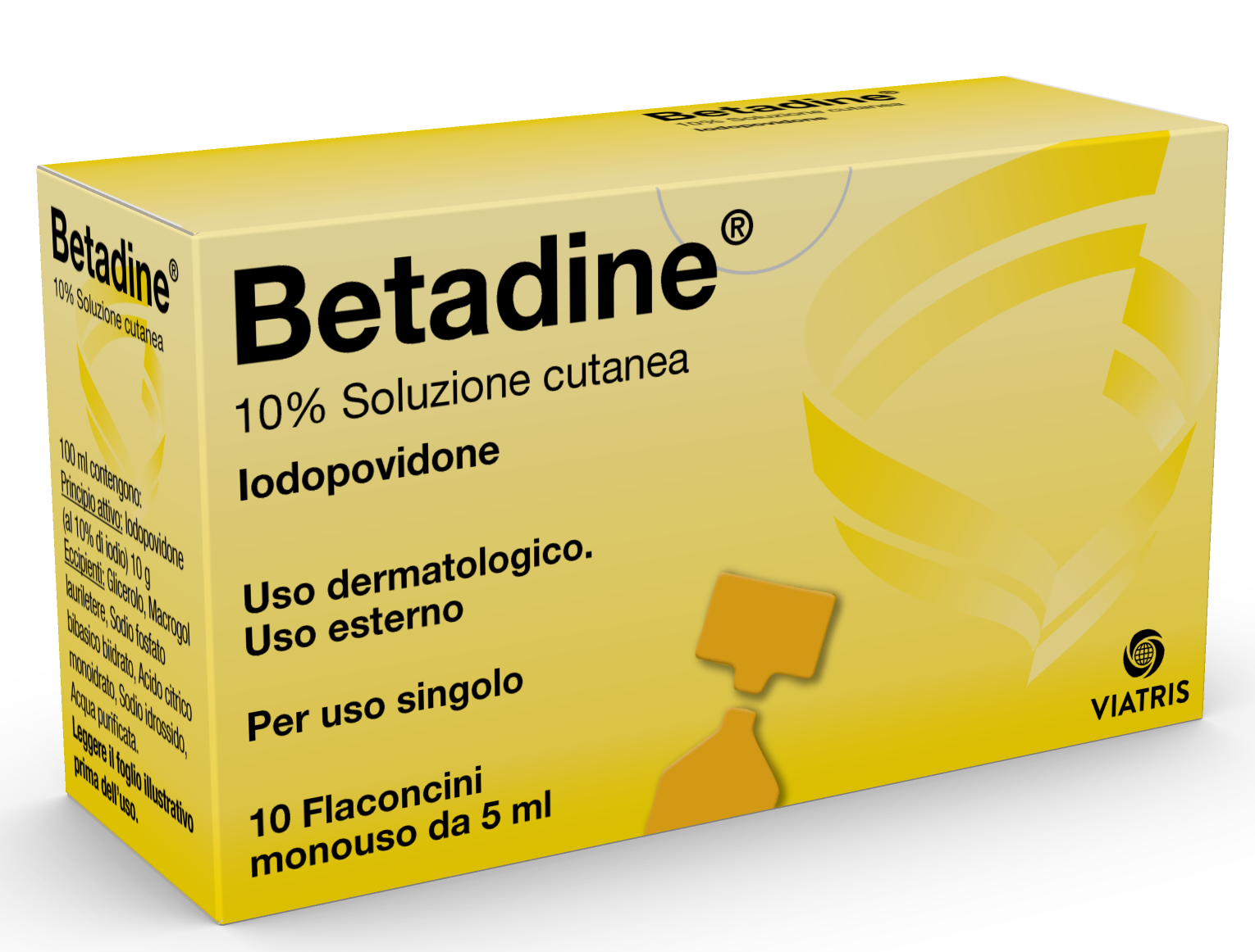BETADINE*SOL CUT 10FL 5ML 10% - dottorbianchi.it