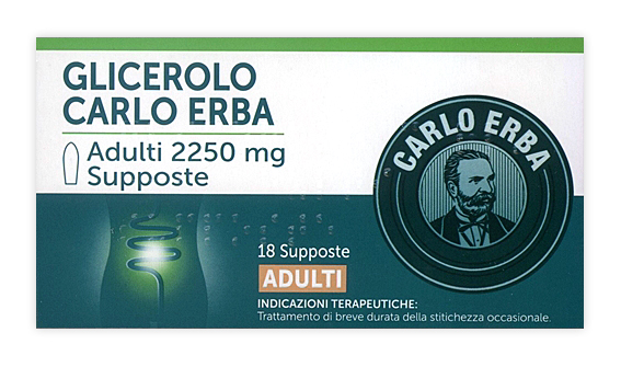GLICEROLO*AD 18SUPP 2250MG - dottorbianchi.it