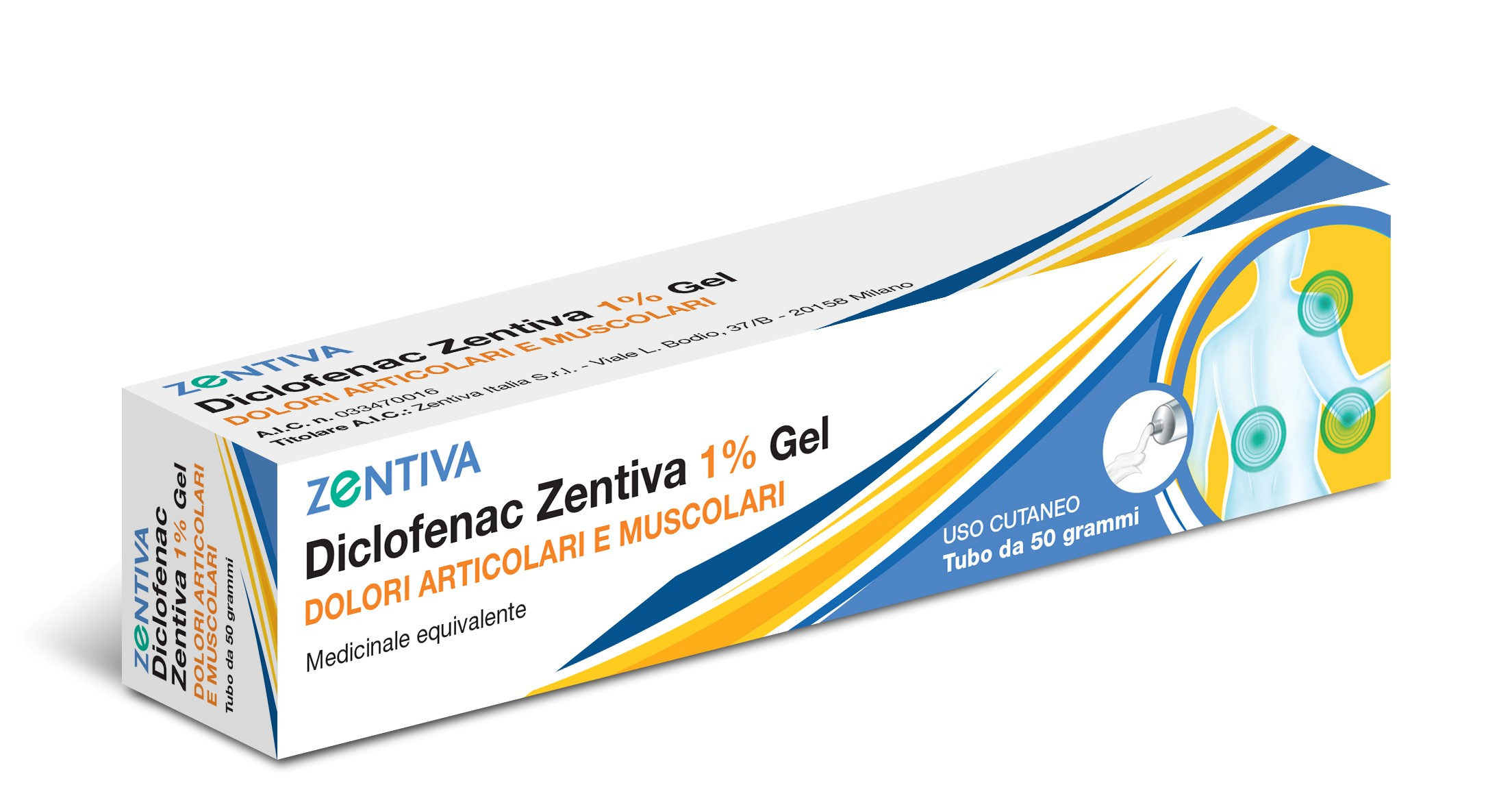 DICLOFENAC ZENTIVA*GEL 50G 1% - dottorbianchi.it