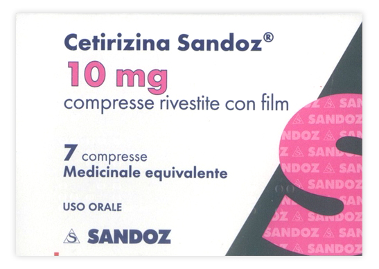 CETIRIZINA SAND*7CPR RIV 10MG - dottorbianchi.it