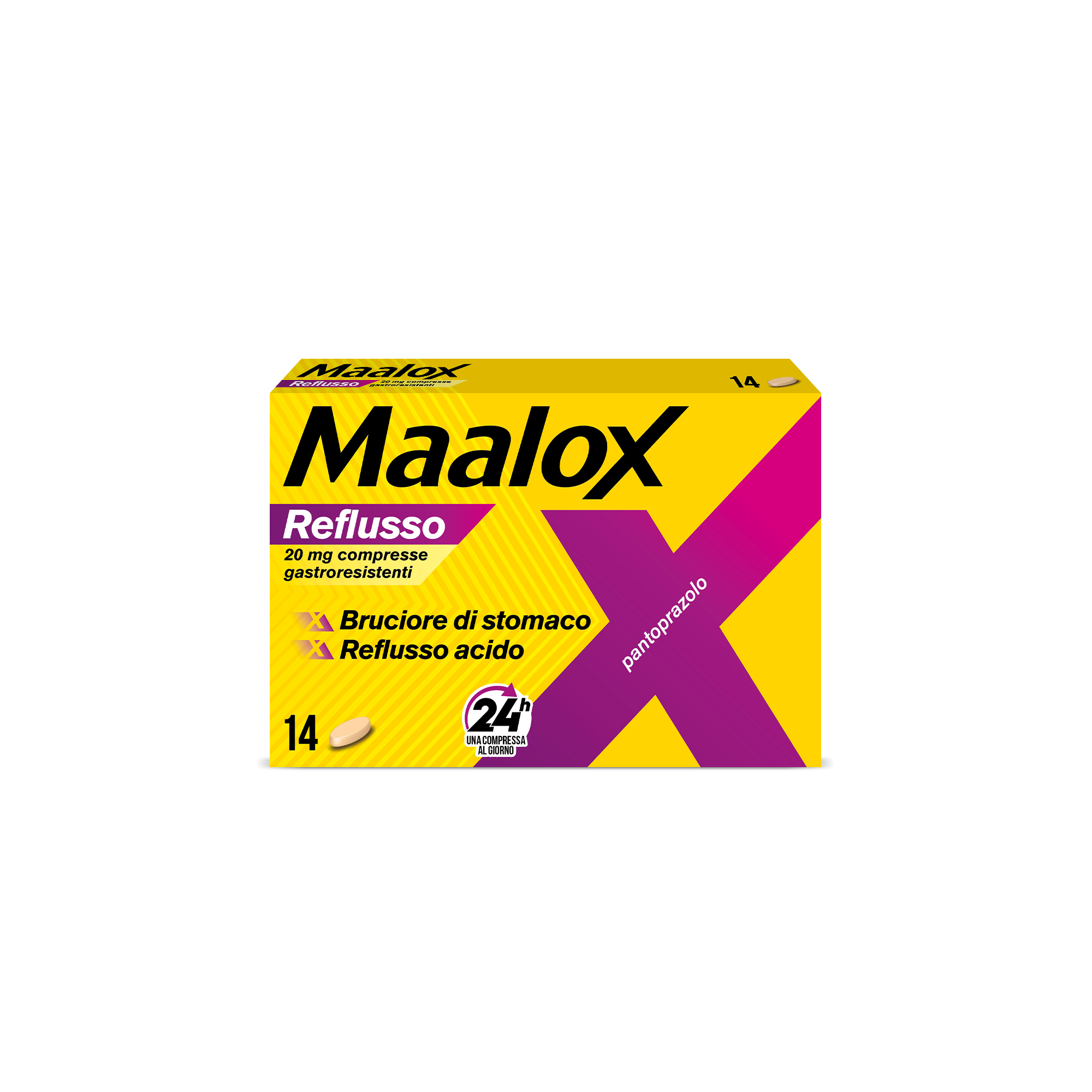 MAALOX REFLUSSO*14CPR 20MG - dottorbianchi.it