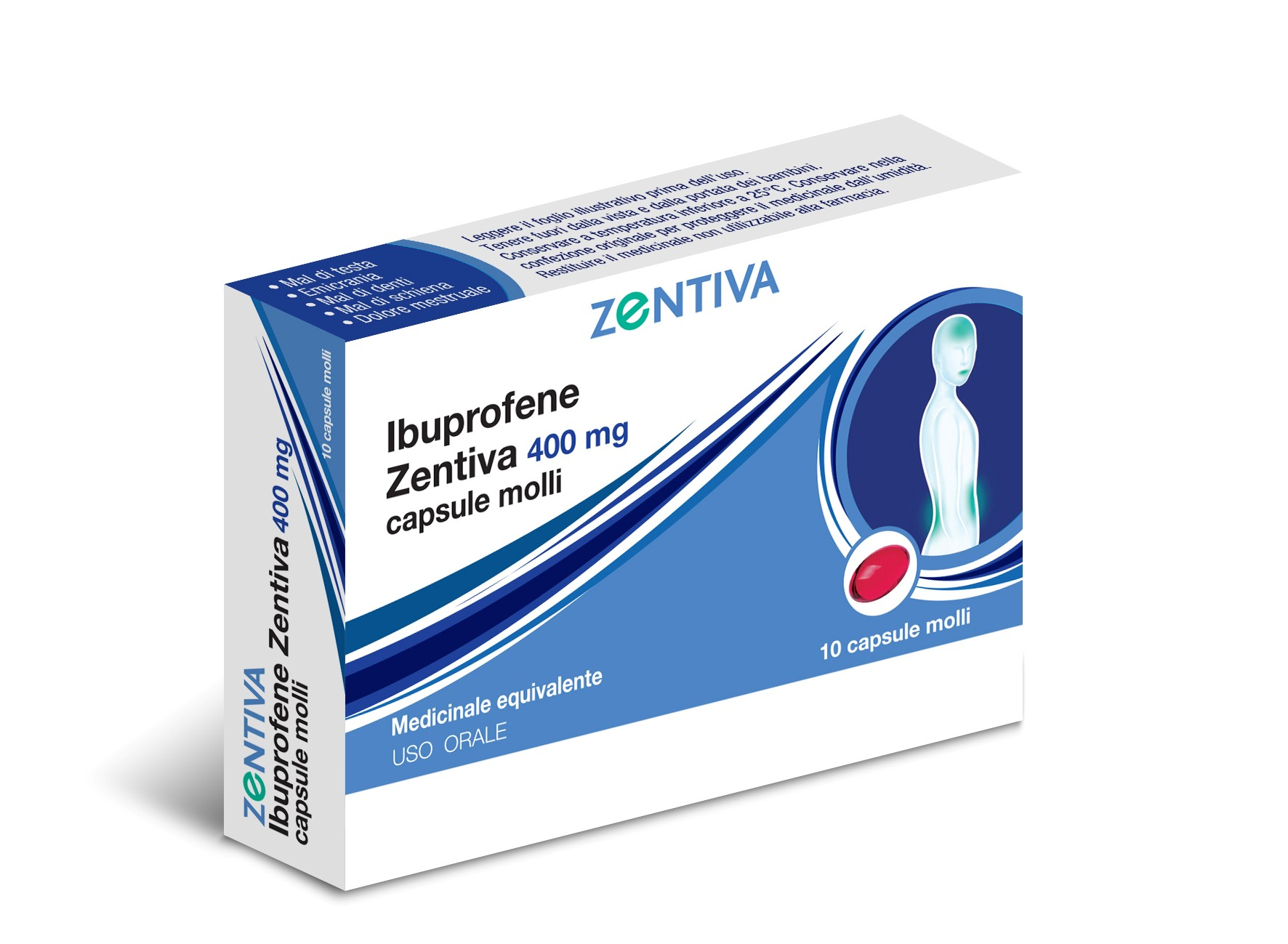 IBUPROFENE ZEN*10CPS MOL 400MG - dottorbianchi.it