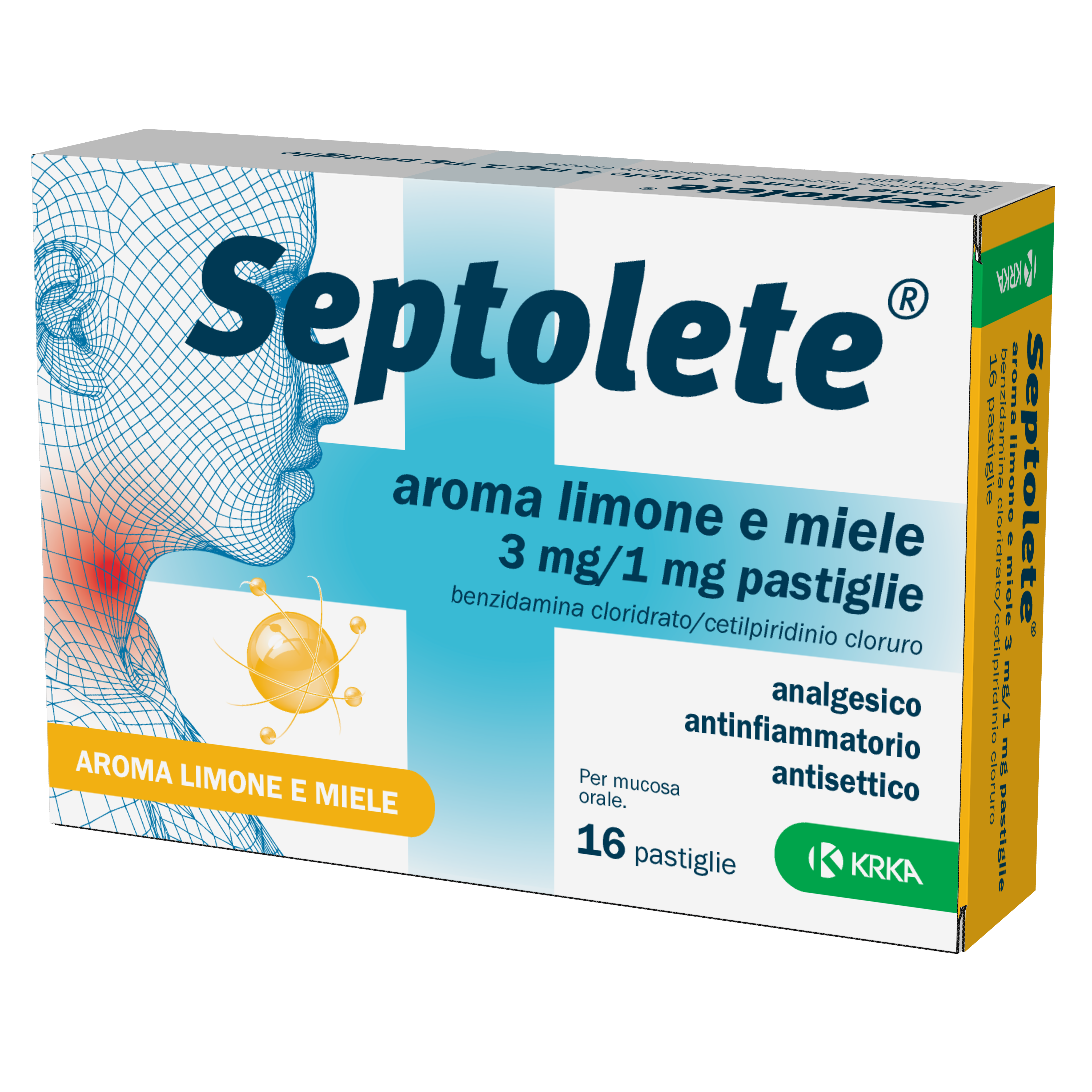 SEPTOLETE*16PAST 3+1MG LIM MIE - dottorbianchi.it