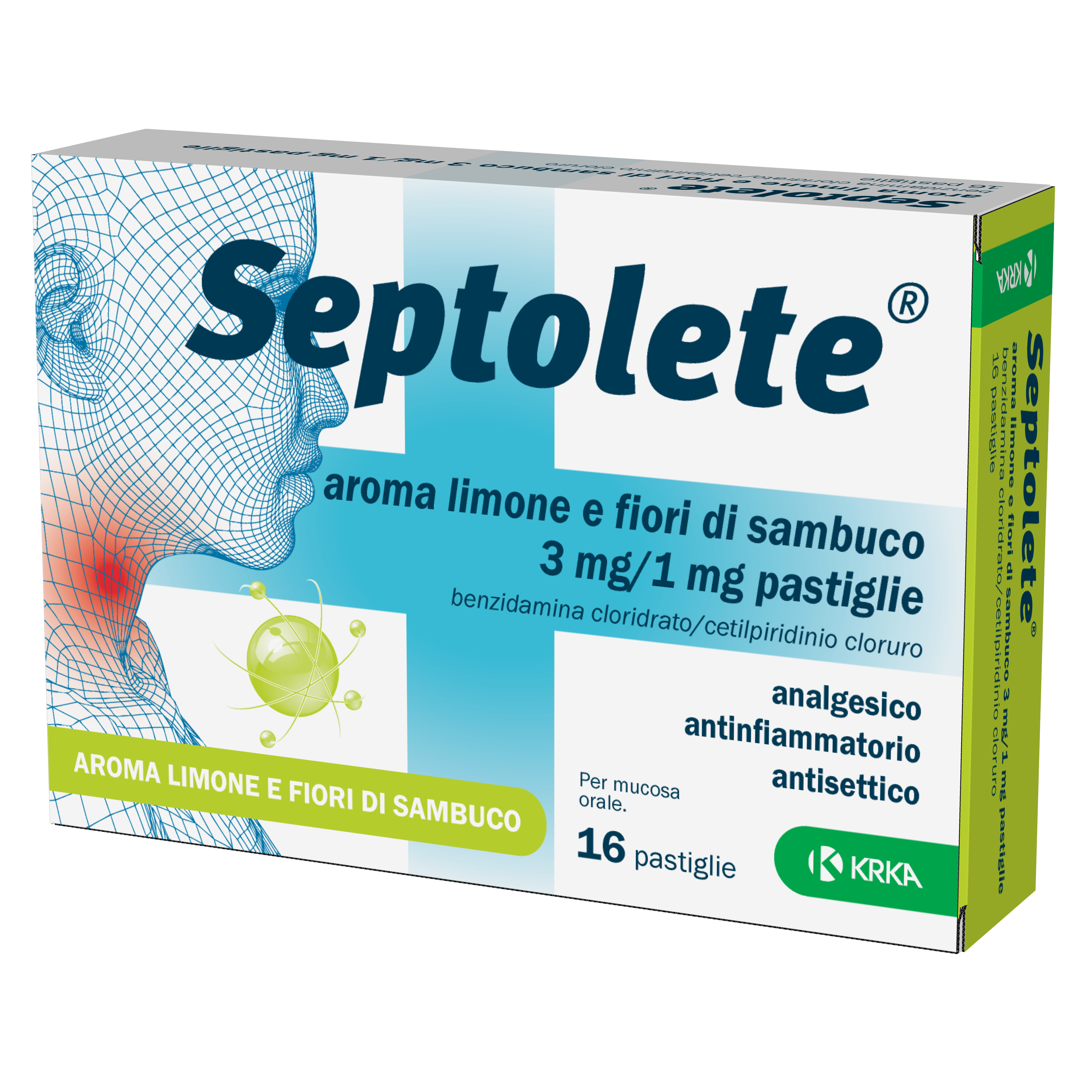 SEPTOLETE*16PAST3+1MG LIM FIOR - dottorbianchi.it